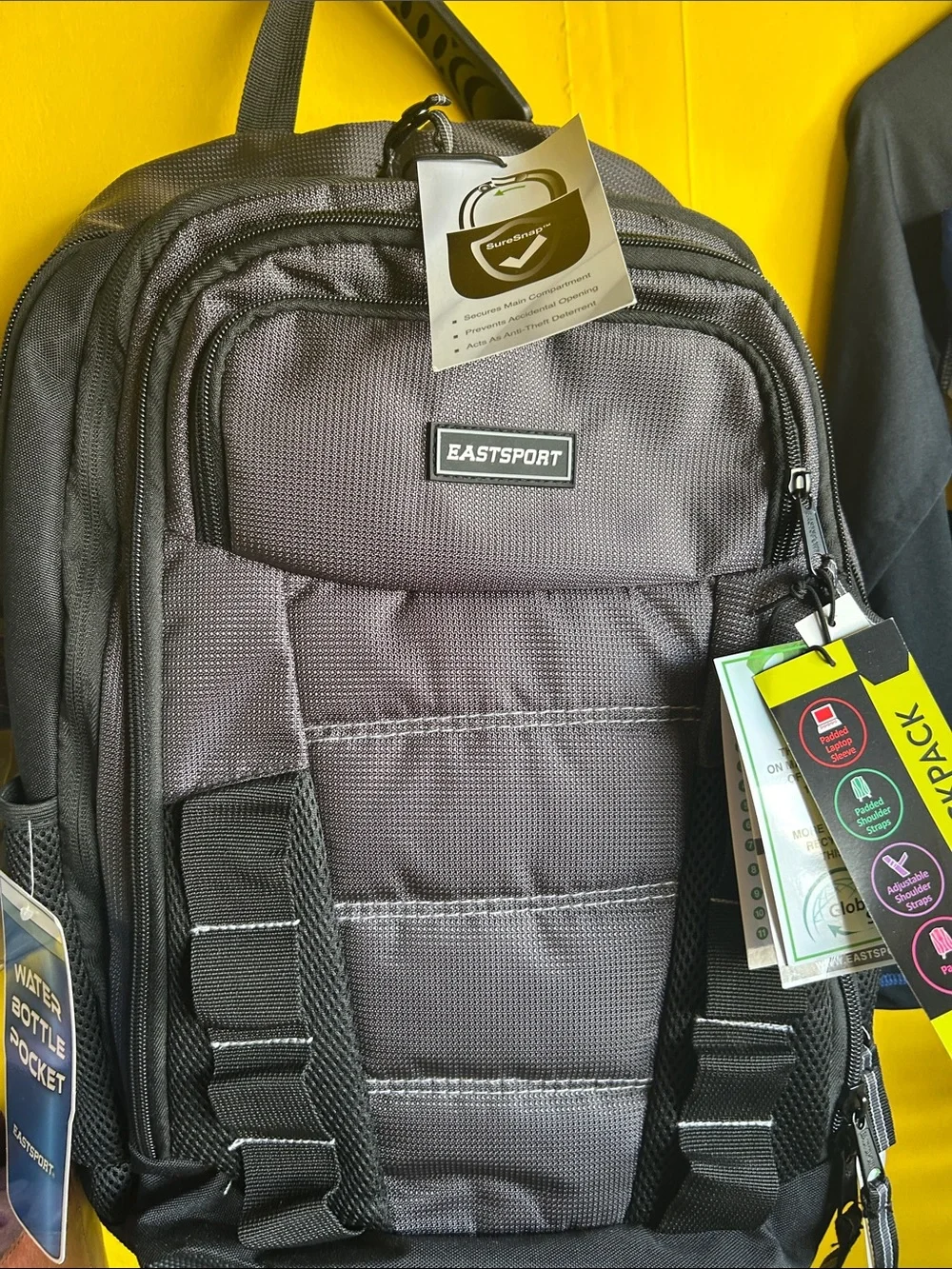 Eastsport Men's Gray Everyday Backpack